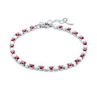 Bracciale Brand Donna Tennis colorato in Acciaio Zircone 14BR050R-M - 14BR050R-M